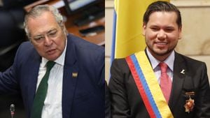 Iván Name y Andrés Calle, nuevos presidentes del Senado y la Cámara.