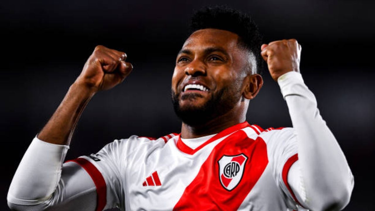 Miguel Borja encaminó a River Plate hacia un récord inédito en el fútbol  argentino, ¿de qué se trata?