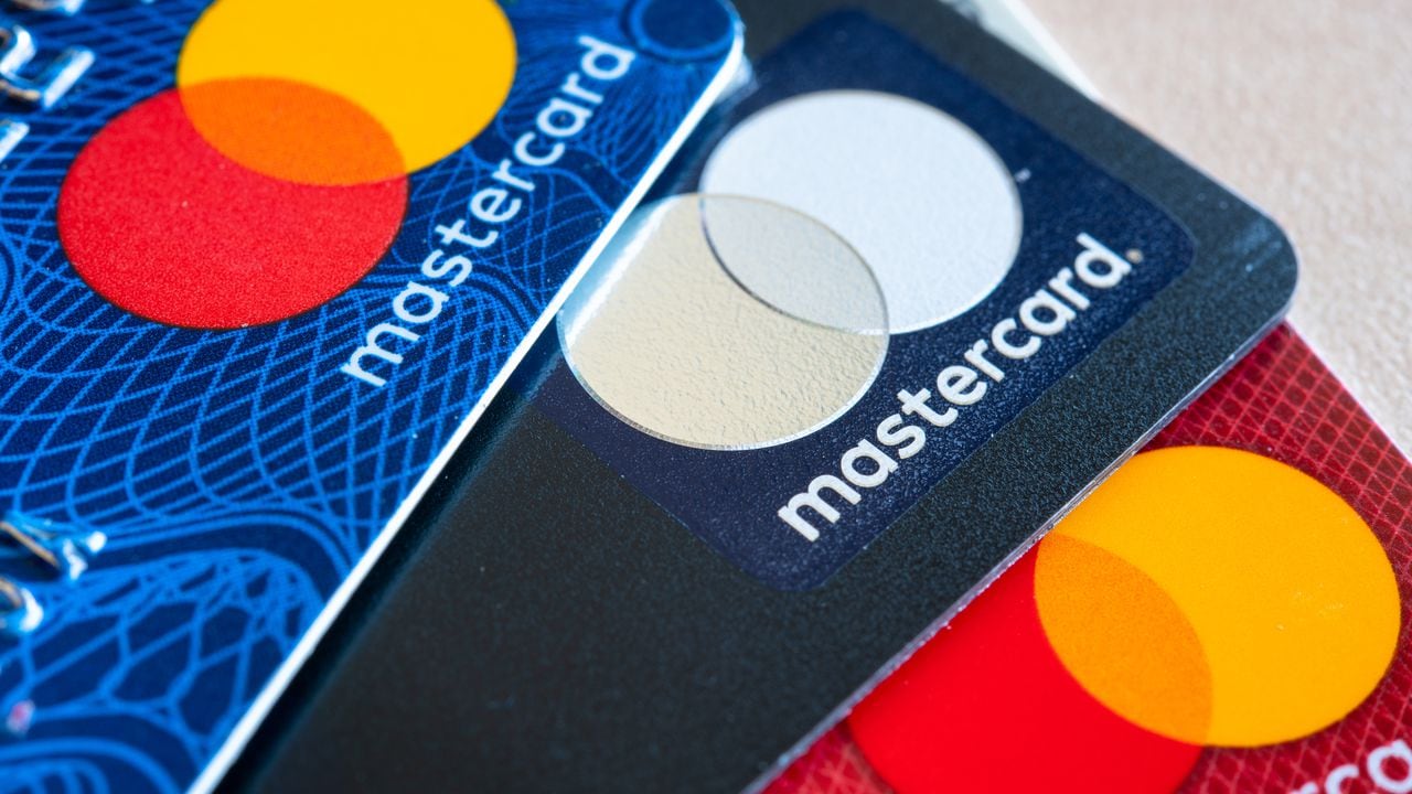 TORONTO, ONTARIO, CANADA - 2019/06/22: In this photo illustration there are three Mastercard Credit Cards. The branding and marketing logo of a financial company. Business related conceptual image. (Photo Illustration by Roberto Machado Noa/LightRocket via Getty Images)