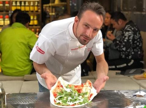 Chef italiano Saverio Miranda
