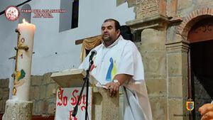 El sacerdote criticó la reforma tributaria y la actuación del gobierno nacional.