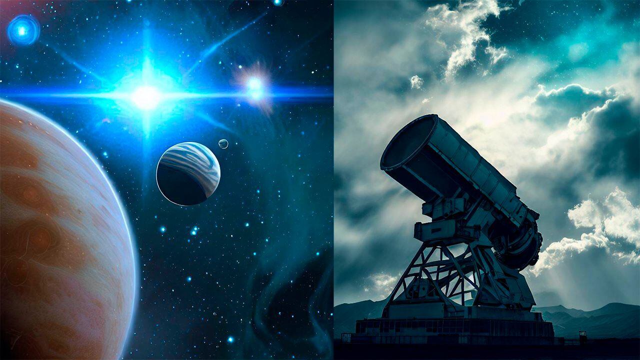 Científicos diseñan un telescopio espacial para buscar vida extraterrestre.