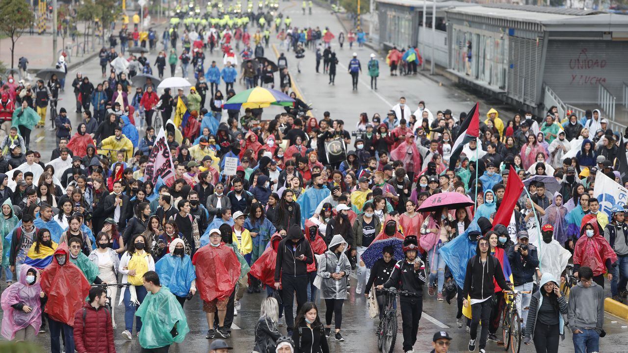 Protestas 28 de abril, paro nacional un año de marchas