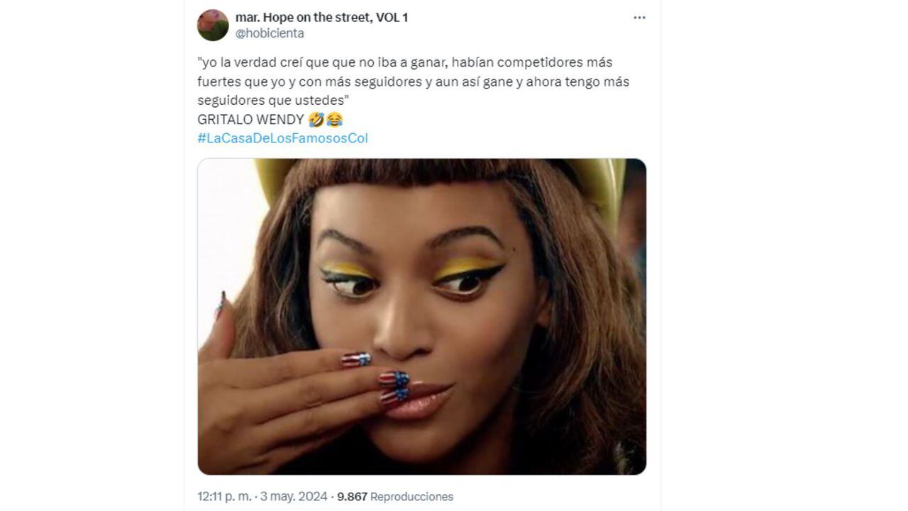 Los mejores memes del ingreso de Wendy Guevara a ‘La casa de los famosos Colombia’; sus gestos al escuchar a Mafe provocaron risas