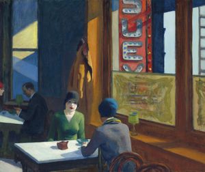 Edward Hopper, Chop Suey, 1929