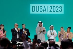 "Tenemos la base para lograr un cambio transformador", dijo el presidente de la COP28, Sultan Al Jaber.