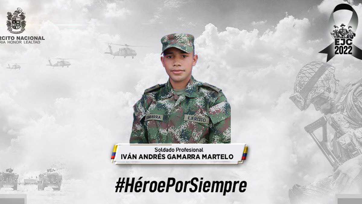 Iván Andrés Gamarra Martelo, asesinado en el Catatumbo