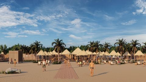 El proyecto es una replica del ya terminado en otra playa de Puerto Colombia el cual ha sido un éxito
