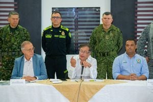 Presidente Gustavo Petro y el primer consejo de seguridad de su gobierno en el Chocó