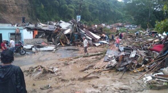 Grave emergencia en Pereira por fuertes lluvias y deslizamiento: hay dos muertos