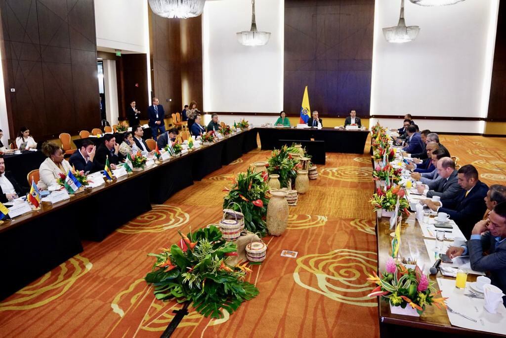El presidente Gustavo Petro sostuvo un encuentro con los gobernadores del país, este martes.