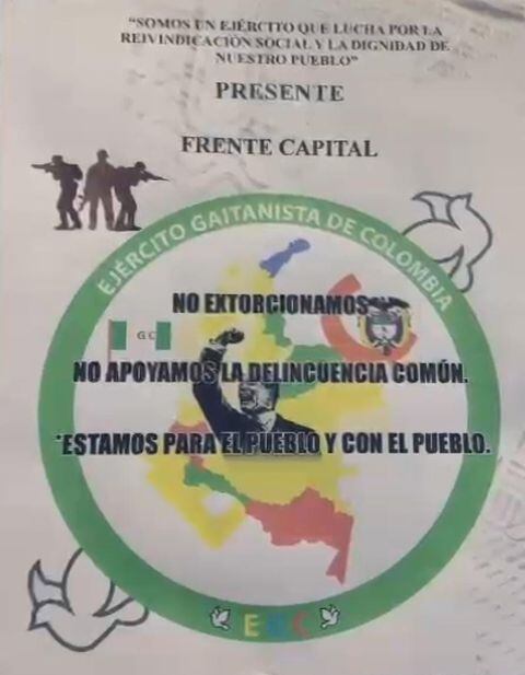 Autodefensas Gaitanistas de Colombia en Suba