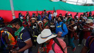 Minga Indigena Fusagasuga Bogota
indigenas Cric
Octubre 18 del 2020
Foto Guillermo Torres Reina
