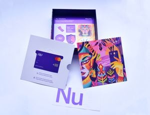 Kit de bienvenida Nubank