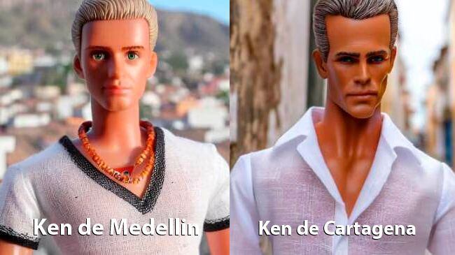 IA muestra cómo luciría Ken su fuera de una ciudad de Colombia.