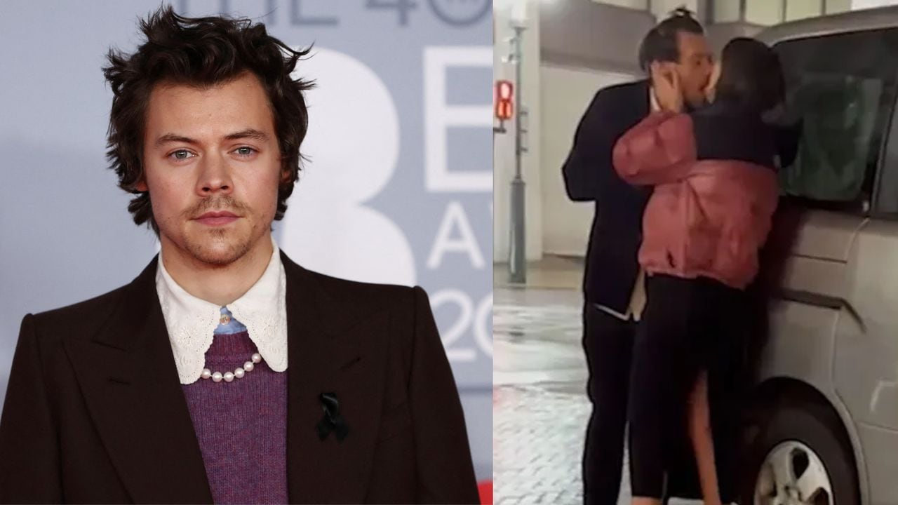 Las cámaras captaron a Harry Styles besándose con su presunta nueva pareja.