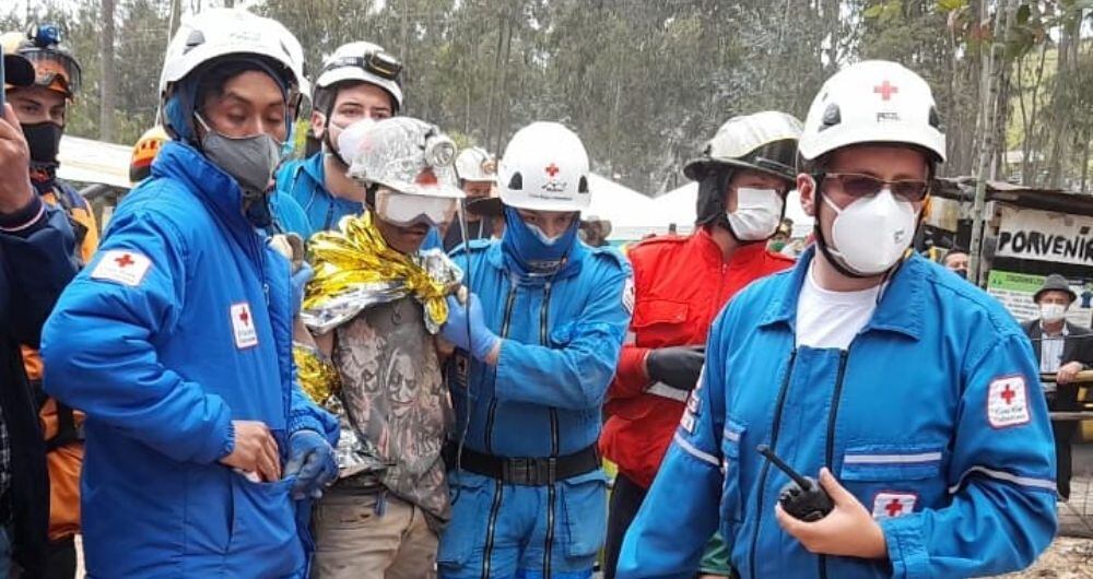 Rescate de los mineros atrapados en la mina de Tuta, Boyacá