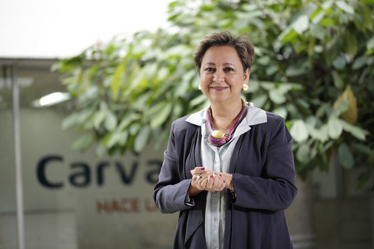 Ana Milena Muñoz, vicepresidenta de Sostenibilidad y economía circular de Organización Carvajal.