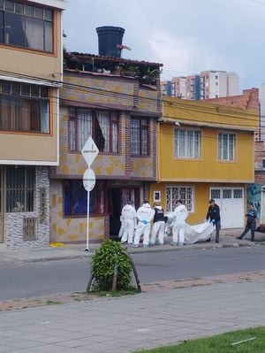 Esta es la casa en donde murió la señora de 82 años, quien era la propietaria del inmueble.