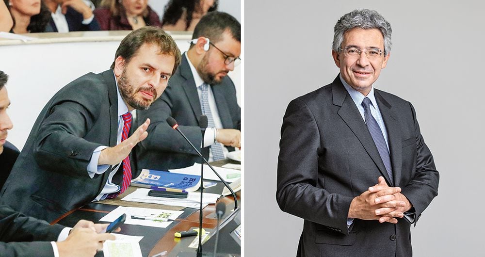   El representante Andrés Forero, del Centro Democrático, y el excandidato presidencial Enrique Gómez son algunos de los que demandarán la reforma.