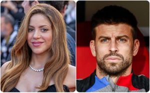 Shakira y Piqué.