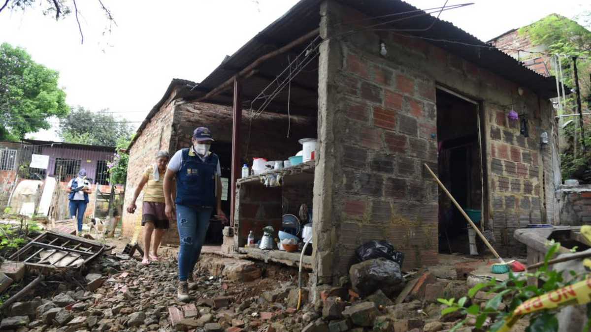 La zona rural de Cúcuta es la que más se ha visto afectada por las lluvias.