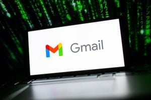 Este es el más reciente logo de Gmail.