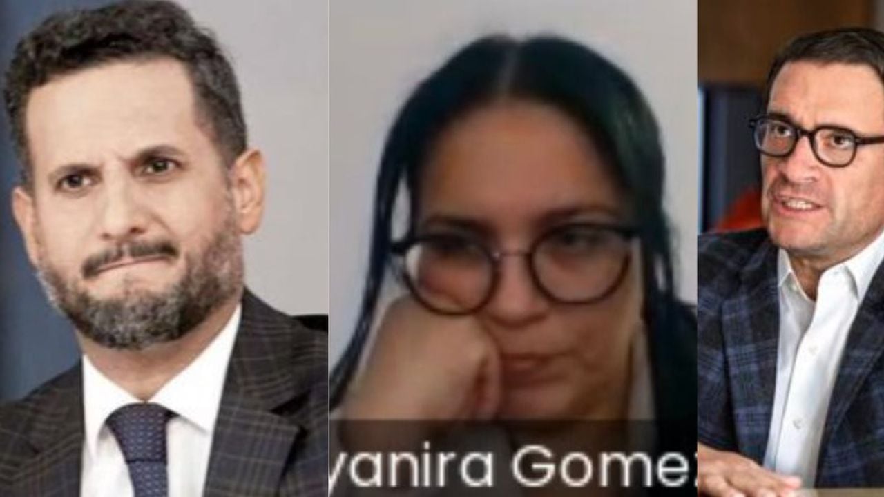 Los abogados Iván Cancino y Miguel Ángel del Río terminaron en una discusión por la declaración de Deyanira Gómez