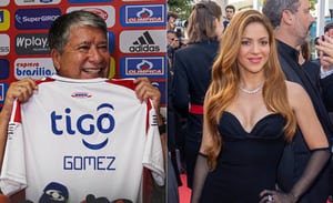 El técnico colombiano se comparó con la cantante.