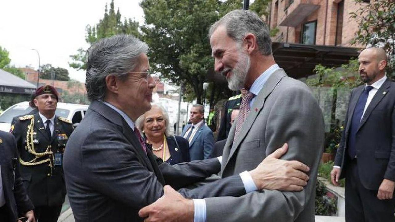 El presidente de Ecuador abogó por la ayuda del monarca español para tramitar una iniciativa que permita que los ecuatorianos no necesiten visado en la UE.