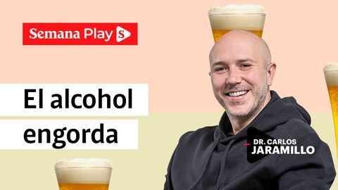 El alcohol engorda | Carlos Jaramillo en Educando ConCiencia