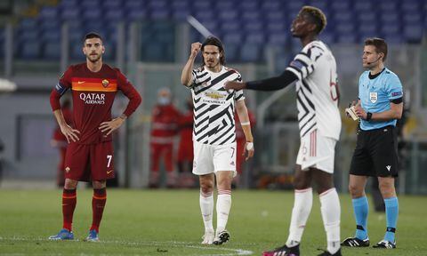 Roma vs. Manchester United - Europa League. Foto: AP / Alessandra Tarantino