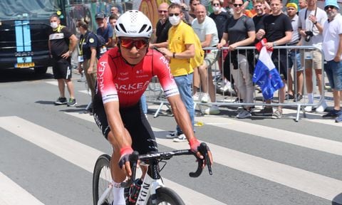 Nairo Quintana, Tour de Francia 2022.  Foto: Twitter oficial - @Arkea_Samsic