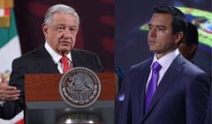El presidente de México, Andrés Manuel López Obrador y el de Ecuador Daniel Noboa respectivamente