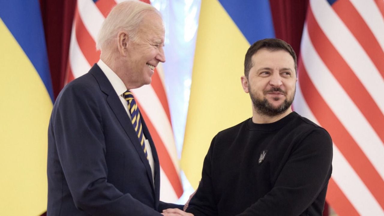 El presidente Volodímir Zelenski se comienza a tomar confianza con la ayuda de Estados Unidos.