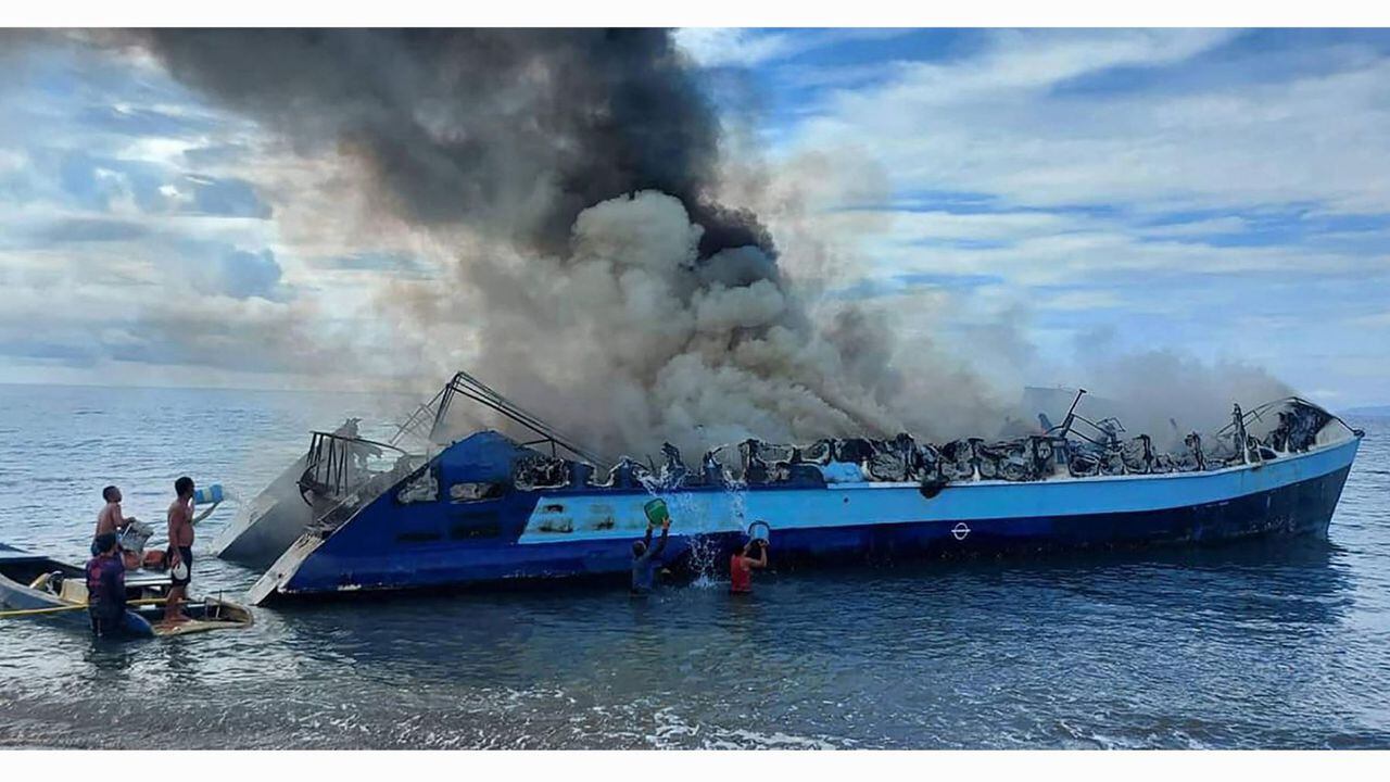 Al menos 31 personas murieron y 230 fueron rescatadas tras un incendio en un ferri en el sur de Filipinas, informaron este jueves las autoridades.