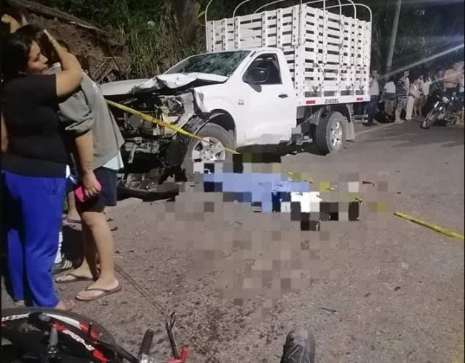 Accidente en la vía Rionegro - La Costa Atlántica.