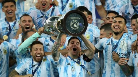 Argentina, campeón de la Copa América 2021.