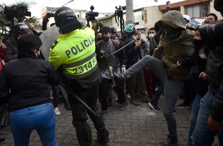 Protestas en Bogotá por caso Javier Ordóñez