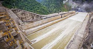 El desarrollo de las obras de esta hidroeléctrica estaba, en julio pasado, en 84,3 por ciento, el mismo nivel que tenía en abril de 2018.