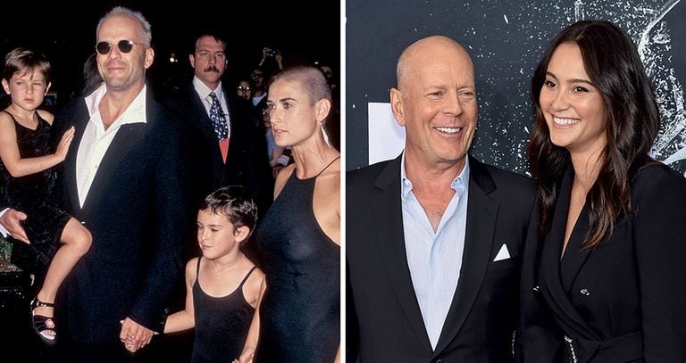 En su vida personal, Bruce Willis logró el divorcio más amigable de la industria cuando se separó de Demi Moore, con quien conserva una relación entrañable. Luego se casó con Emma Heming y tuvo otros dos hijos.