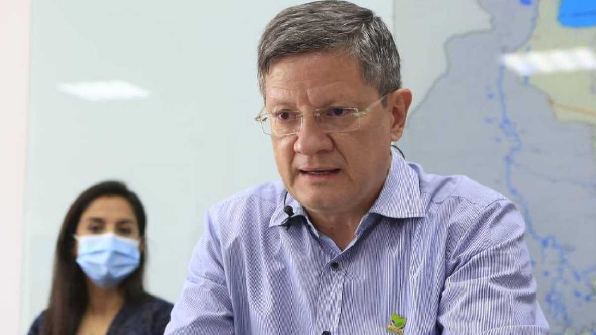 Luis Fernando Suárez, gobernador de Antioquia, se pronuncia sobre caso de Hidroituango tras crisis institucional de EPM.