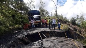 Colapso de vía en Boyacá tiene incomunicados varios municipios