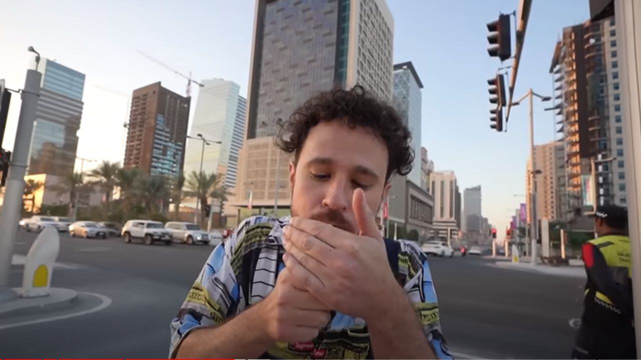 Luisito Comunica hizo varias cosas que, supuestamente, están prohibidas en Qatar.