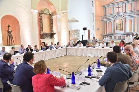 Reunión del presidente Gustavo Petro con 18 congresistas de EE.UU.