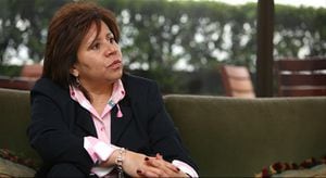 María del Pilar Hurtado está asilada en Panamá. 