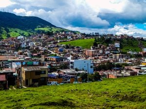 Una zona de La Calera, en Cundinamarca, vecino a Bogotá