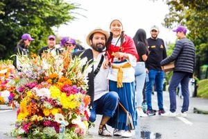 El desfile de silleteros es el evento más más representativo de la Feria de las Flores.