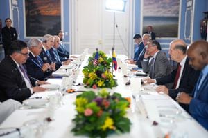 Presidente Gustavo Petro y reunión con congresistas de Estados Unidos.