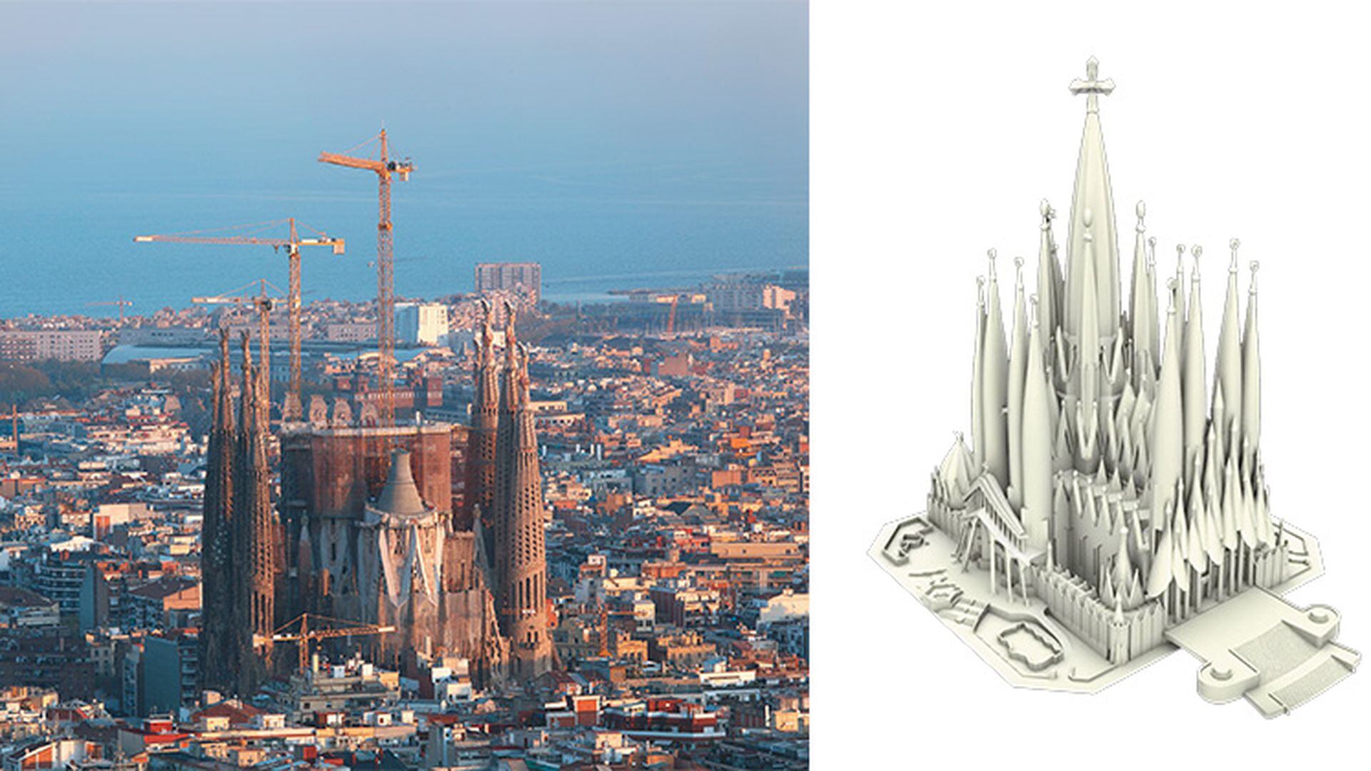 El templo de la Sagrada Familia en Barcelona entra en su etapa final de  construcción